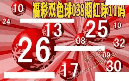 双色球第2022038期红球11码图谜