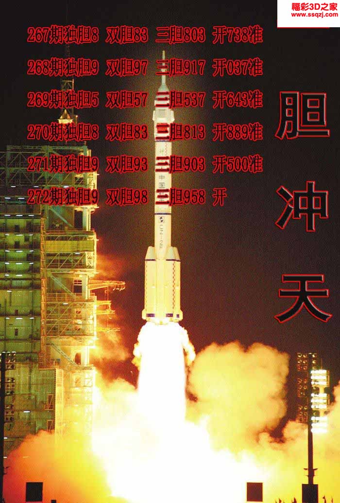 3d2022272期一胆冲天独胆 5连中
