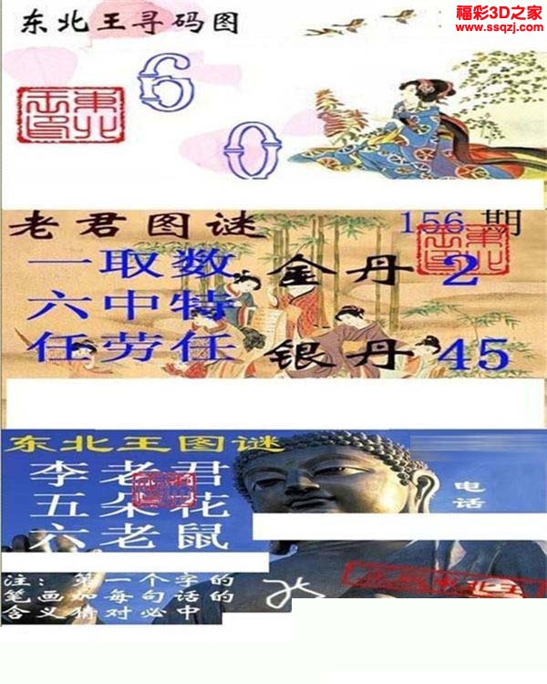 3d2022221期东北王图谜