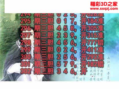 3d2022302期神仙姐姐独胆