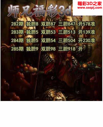 3d2022285期师兄送胆 3连中