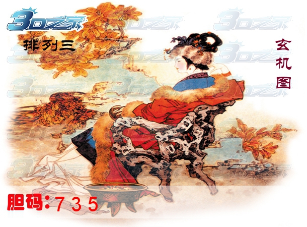 排列三2023106期:藏机图