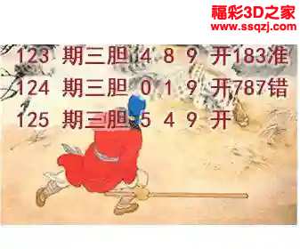 3d2024125期打虎英雄图