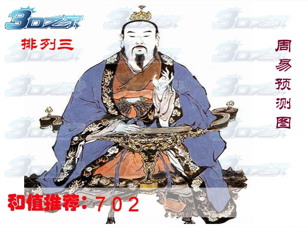 排列三2024044期:周易预测图