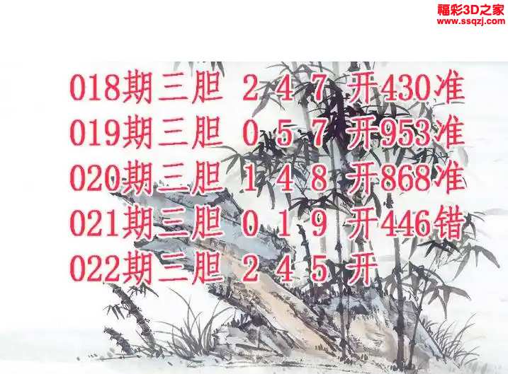 3d2024022期紫竹双胆