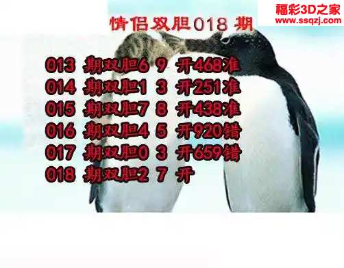 3d2024018期情侣双胆