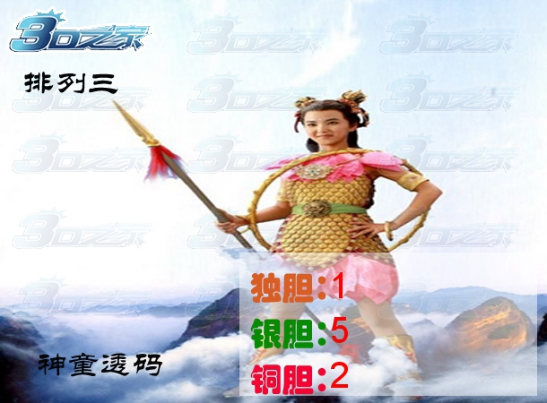 排列三2024029期:神童透码
