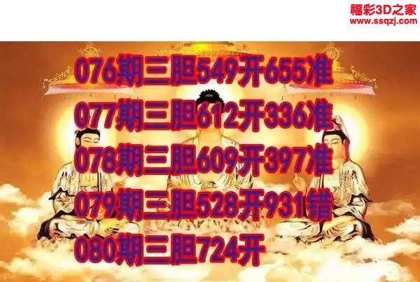 3d2024080期丹东双胆王