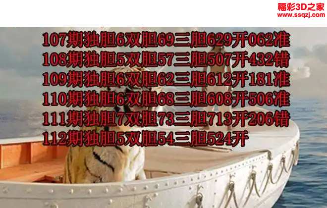 3d2024112期少年阿派胆码图