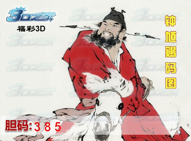 3D2023304期:钟馗赐码图