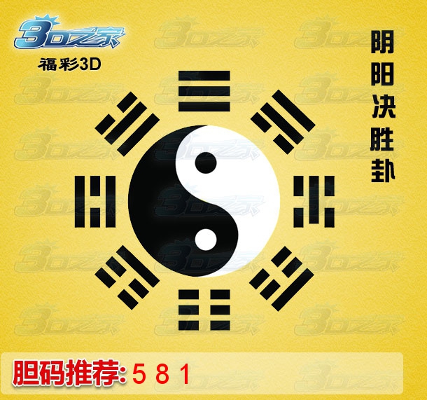 3D2024029期:阴阳决胜卦
