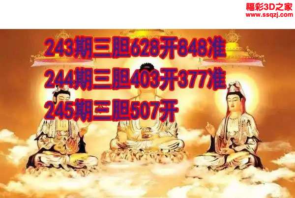 3d2023245期丹东双胆王 连中