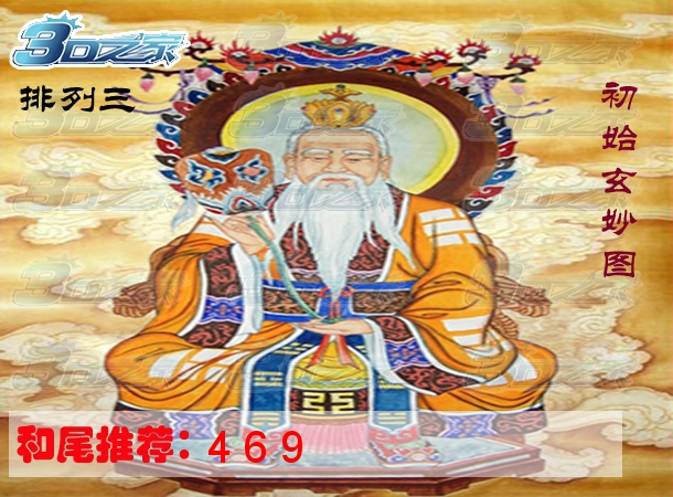 排列三2022351期:初始玄妙图
