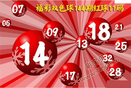 双色球第2021144期红球11码图谜