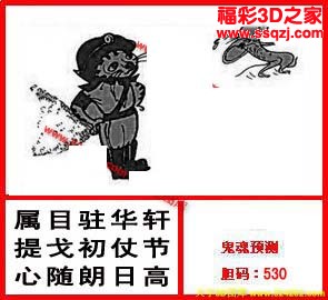 3d2022245期正版鬼魂图