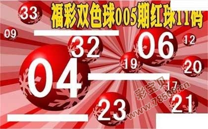 22005期福彩双色球红球11码大底图谜