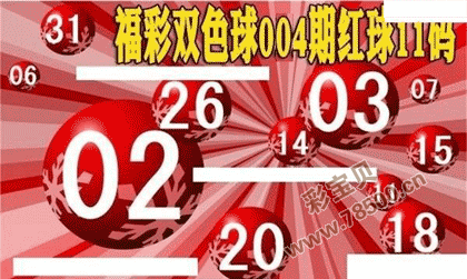 22004期福彩双色球红球11码大底图谜