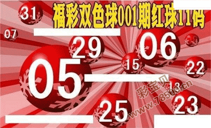 双色球第2022001期红球11码图谜