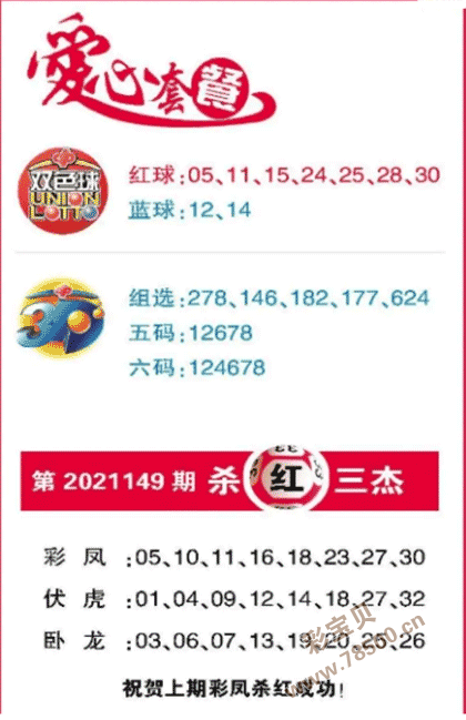 149期双色球全国联销图杀三红