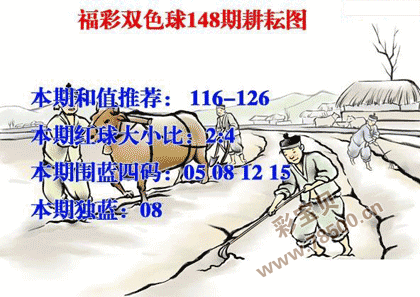 第2021148期福彩双色球耕耘图谜