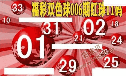 22006期福彩双色球红球11码大底图谜