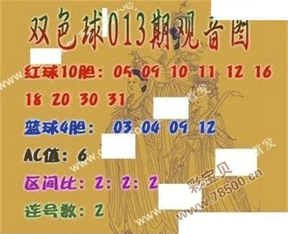 2022013期彩票双色球观音图谜