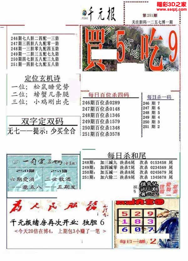 3d2022251期原始绝对布衣1234