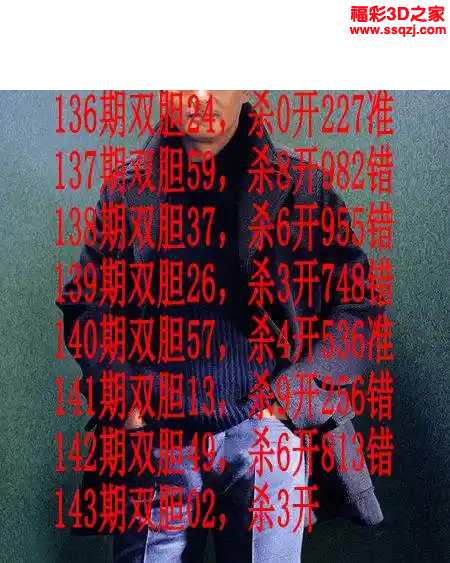 3d2024143期发哥双胆