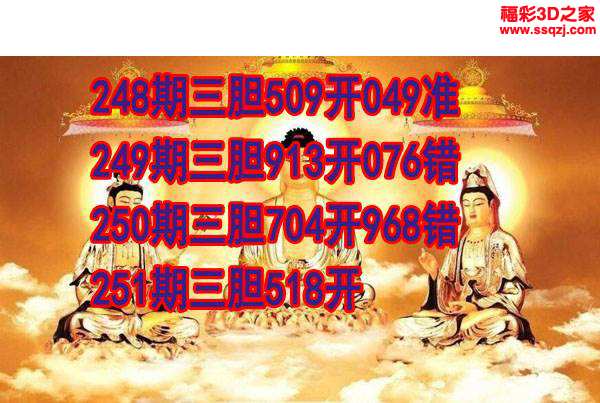 3d2023251期丹东双胆王